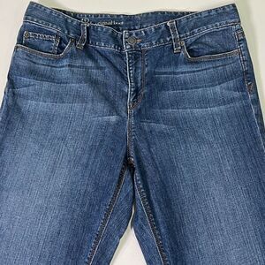 Old Navy Women's 12 Tall Original Bootcut Blue Jeans
